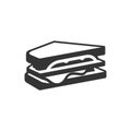 Club Sandwich Icon Royalty Free Stock Photo