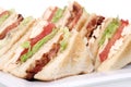 Club sandwich Royalty Free Stock Photo