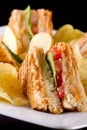 Club sandwiches Royalty Free Stock Photo