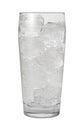 Club Soda Water Isolated with clipping path