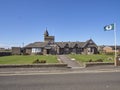 The Clubhouse of the Caledonia Golf Club, which is situated right across the road from the 18th Green of Carnoustie.