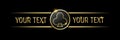 Clubs sign on round button. User interface ui ux element for mobile app or website. Casino or poker themed navigation bar on black