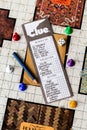 Clue board game 1972 Second Edition Royalty Free Stock Photo