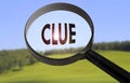 Clue Royalty Free Stock Photo