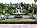 Cluett Memorial Gardens at Bethesda by the Sea, Palm Beach, FL Royalty Free Stock Photo