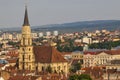 Cluj city in Romania Royalty Free Stock Photo