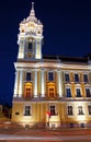 Cluj-Napoca City Hall, nighttime view