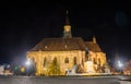 Cluj Napoca gothic cathedral St. Michael in Unirii Square Royalty Free Stock Photo