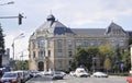 Cluj-Napoca RO, September 24th: Central University Library Building in Cluj-Napoca from Transylvania region in Romania