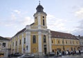 Cluj-Napoca RO, September 23th: Greek Catholique Cathedral from Downtown of Cluj-Napoca from Transylvania region in Romania