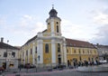 Cluj-Napoca RO, September 23th: Greek Catholique Cathedral from Downtown of Cluj-Napoca from Transylvania region in Romania