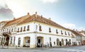 Hintz House houseing the Pharmacy Museum in Cluj-Napoca Royalty Free Stock Photo