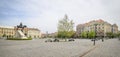 The Unirii or Union Square in Cluj-Napoca, Transylvania, Romania Royalty Free Stock Photo