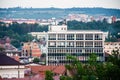 Aerial view over the Cluj town.