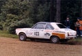 Talbot Avenger driven by Brian Henton at The Sutherland Dukeries Rally. Clumber Park, UK, June 27, 1987.