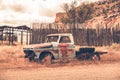 Clunker Pickup Truck Royalty Free Stock Photo