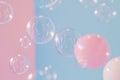 Airborne Bubbles Royalty Free Stock Photo