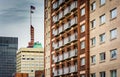 Cluster of highrises in downtown Baltimore, Maryland. Royalty Free Stock Photo