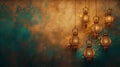Group of Lights Hanging From Ceiling Royalty Free Stock Photo