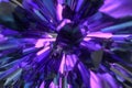 A cluster of precision-cut magic crystal, science fiction and magic theme, 3d rendering