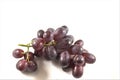 Cluster of red grapes