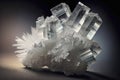 a cluster of Selenite crystals Royalty Free Stock Photo