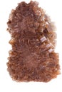 Cluster of twinned aragonite Royalty Free Stock Photo