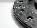 Clutch disc of a car gearbox close-upimage