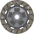 Clutch disc vector