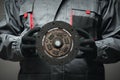 Clutch disk Royalty Free Stock Photo