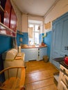 Cluttered Kitchen of a 1960's Copenhagen Apartment