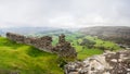 Clwydian Range over Castell Dinas Bran