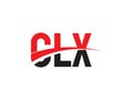 CLX Letter Initial Logo Design Vector Illustration