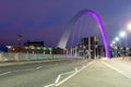 Clyde Arc Bridge Glasgow Royalty Free Stock Photo