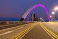 Clyde Arc Bridge Glasgow Royalty Free Stock Photo