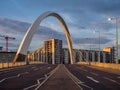 Clyde Arc bridge, Glasgow Royalty Free Stock Photo