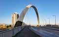 Clyde Arc in Glasgow, Scotland Royalty Free Stock Photo