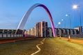 The Clyde Arc, Glasgow, Scotland Royalty Free Stock Photo