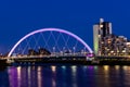 The Clyde Arc, Glasgow, Scotland Royalty Free Stock Photo