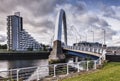 Clyde Arc, Glasgow, Scotland, UK Royalty Free Stock Photo