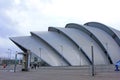 Clyde auditorium building scenery, Glasgow, UK Royalty Free Stock Photo