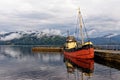 The Clyde puffer Vital Spark moored in Inveraray Harbour Royalty Free Stock Photo