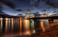 Clyde River Bridge Royalty Free Stock Photo