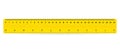 30cm Measure Tape ruler school metric measurement. Metric ruler Royalty Free Stock Photo