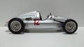 Cmc 1/18 scale model car - German silver arrows Auto Union D Type racing chassis