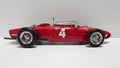 Cmc 1/18 scale model car - Ferrari 156 F1 Sharknose retro formula one racing legend Royalty Free Stock Photo