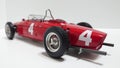 Cmc 1/18 scale model car - Ferrari 156 F1 Sharknose retro formula one racing legend Royalty Free Stock Photo