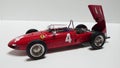 Cmc 1/18 scale model car - Ferrari 156 F1 Sharknose retro formula one racing legend Royalty Free Stock Photo