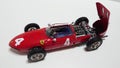 Cmc 1/18 scale model car - Ferrari 156 F1 Sharknose retro formula one racing legend Royalty Free Stock Photo