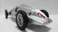 Cmc 1/18 scale model car - German silver arrows Auto Union D Type racing chassis